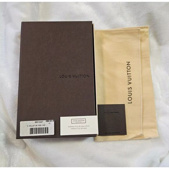 Louis Vuitton Indian Rose Pink Vernis Patent Leather Zippy Wallet w/ Box, GUC - Picture 11 of 12